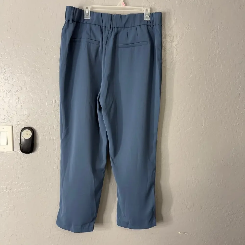 Halara High Waisted Pocket Solid Work Tapered Pants, XL